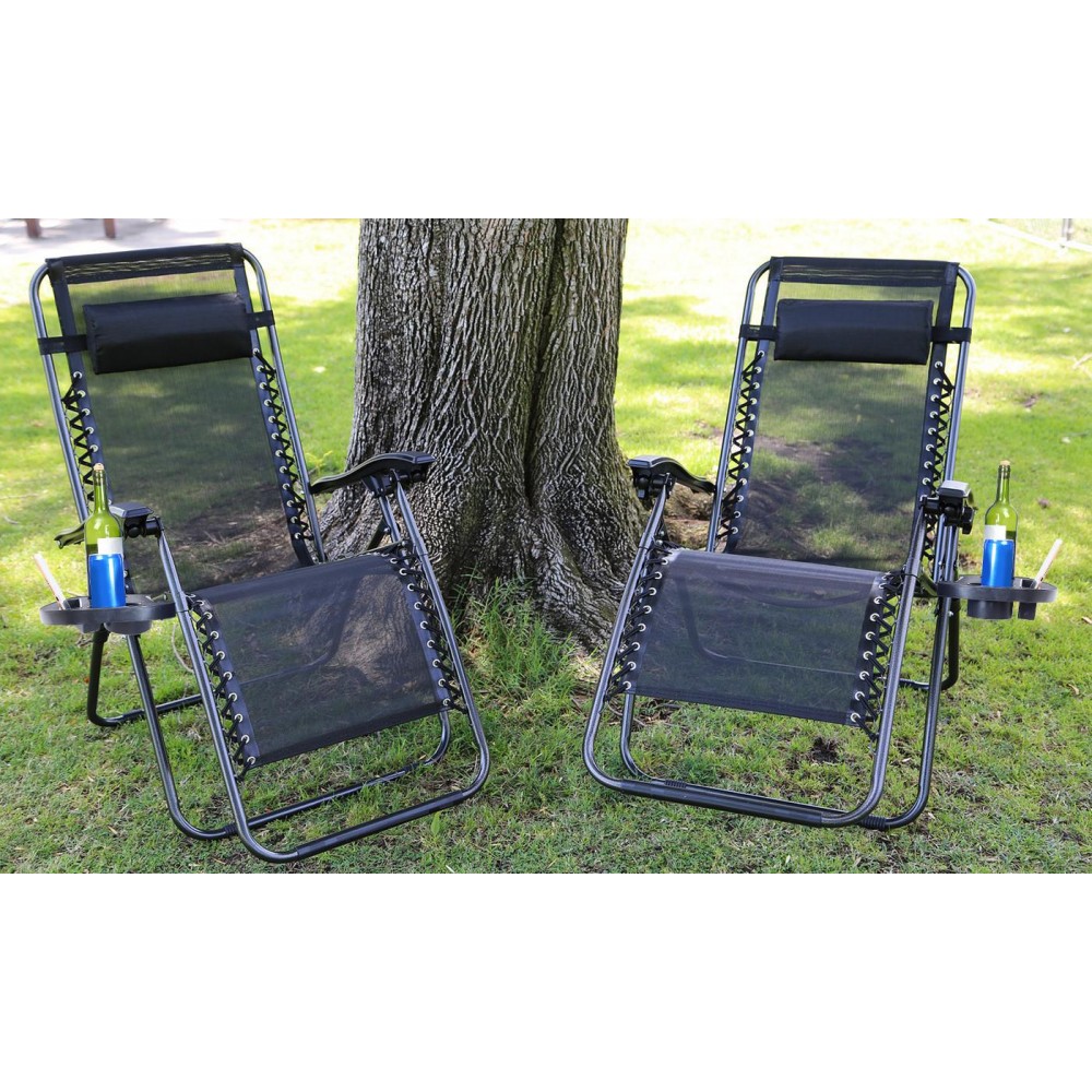 Zero-Gravity Lounge Chairs (2-Pack)