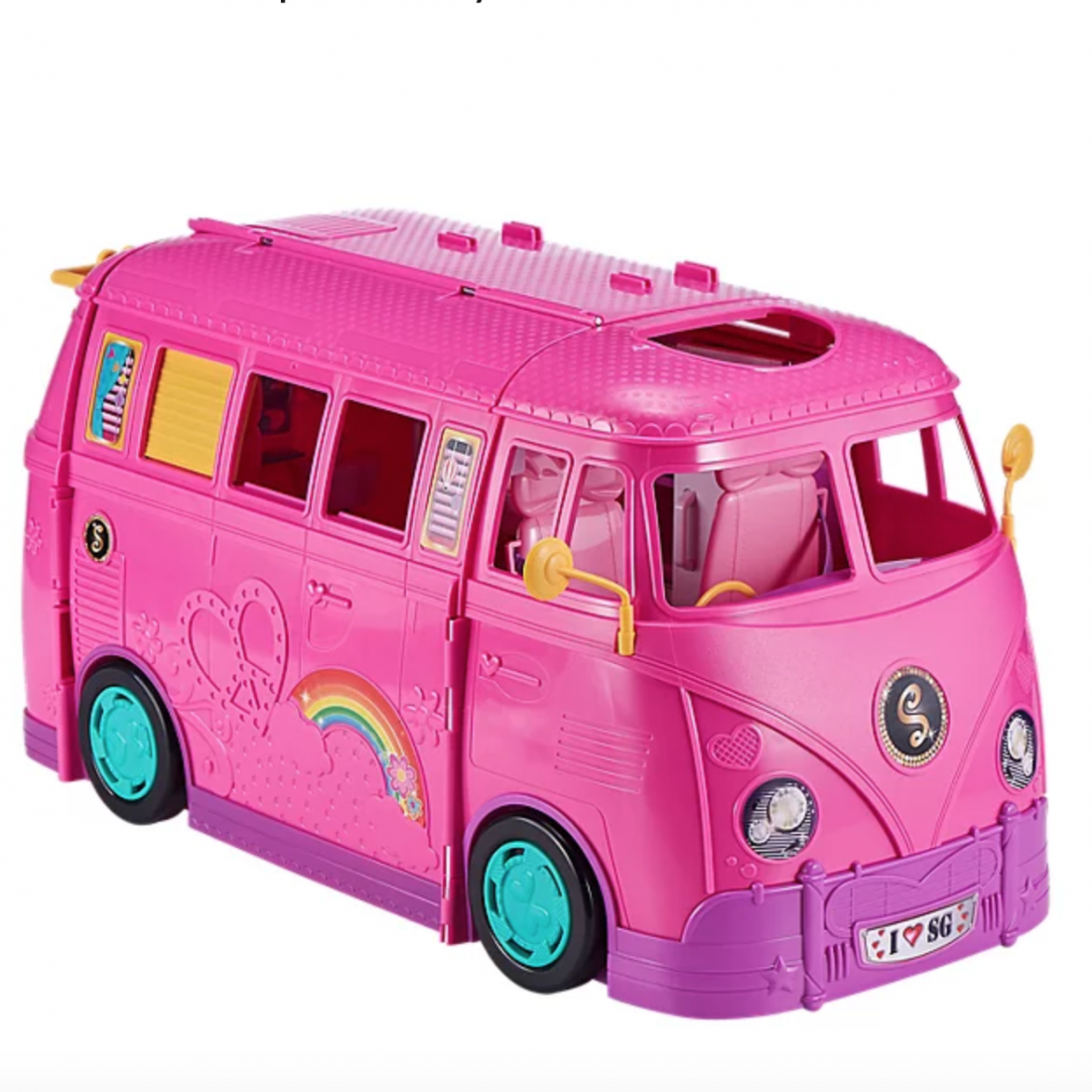 sparkle dolls campervan