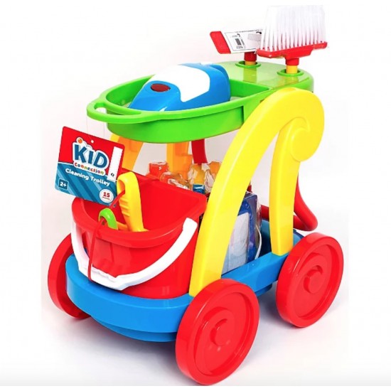 Kid Connection Cleaning Trolley Playset
